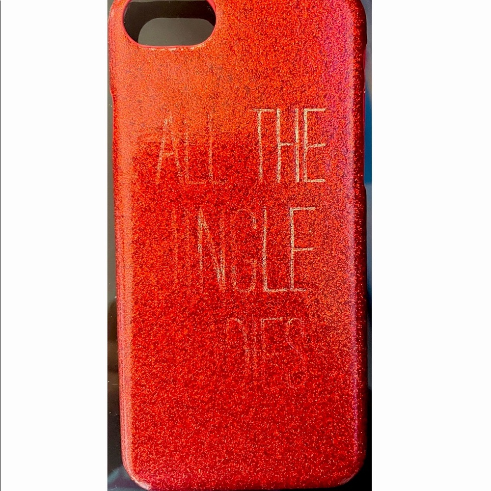 Red Iphone 7/8 case